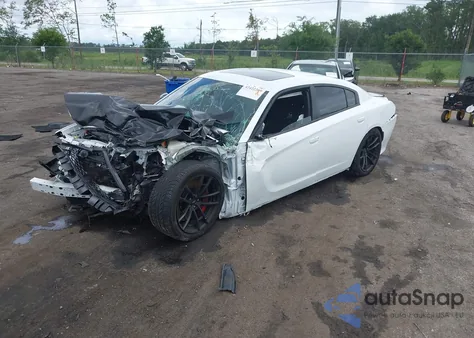 2023 Dodge Charger Scat Pack из США, поврежденный, VIN 2C3CDXGJ7PH531876